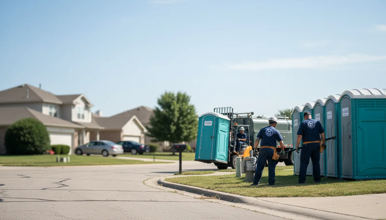 Porta Potty Rental in Delaware near me